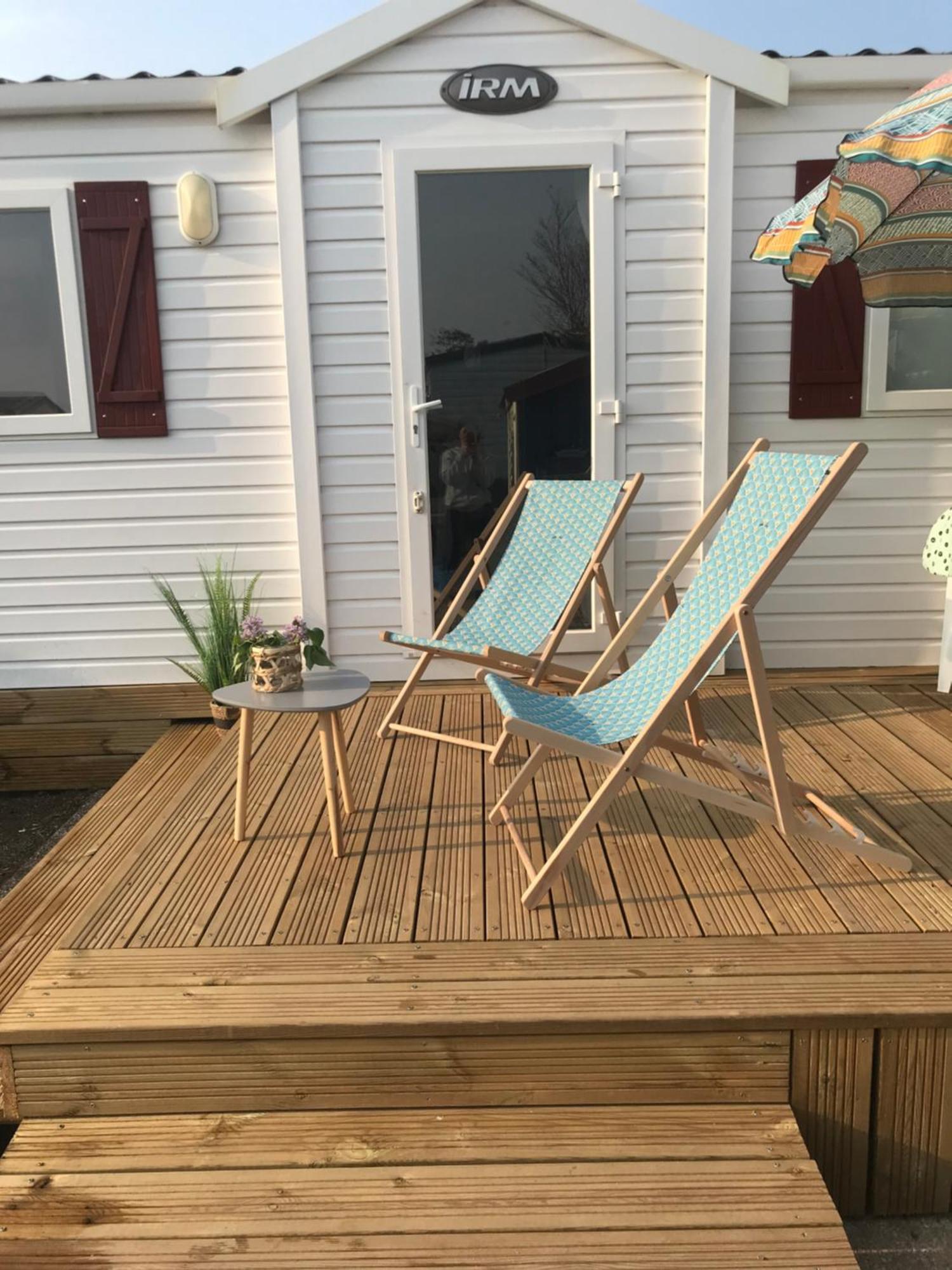 Mobil Home Montmartin-sur-Mer ภายนอก รูปภาพ
