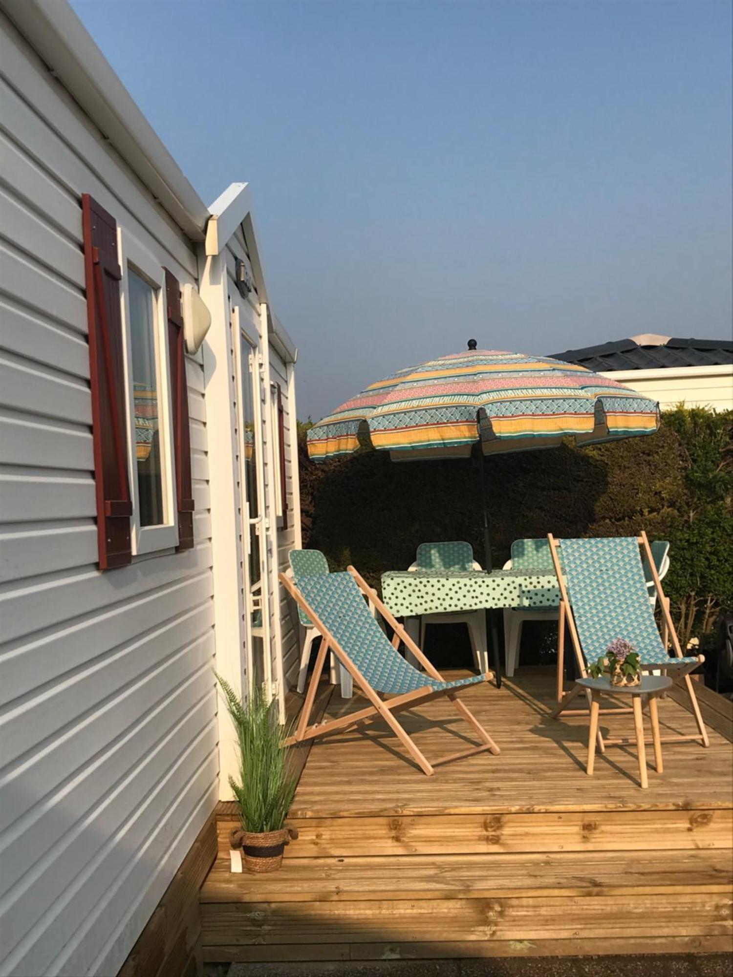 Mobil Home Montmartin-sur-Mer ภายนอก รูปภาพ